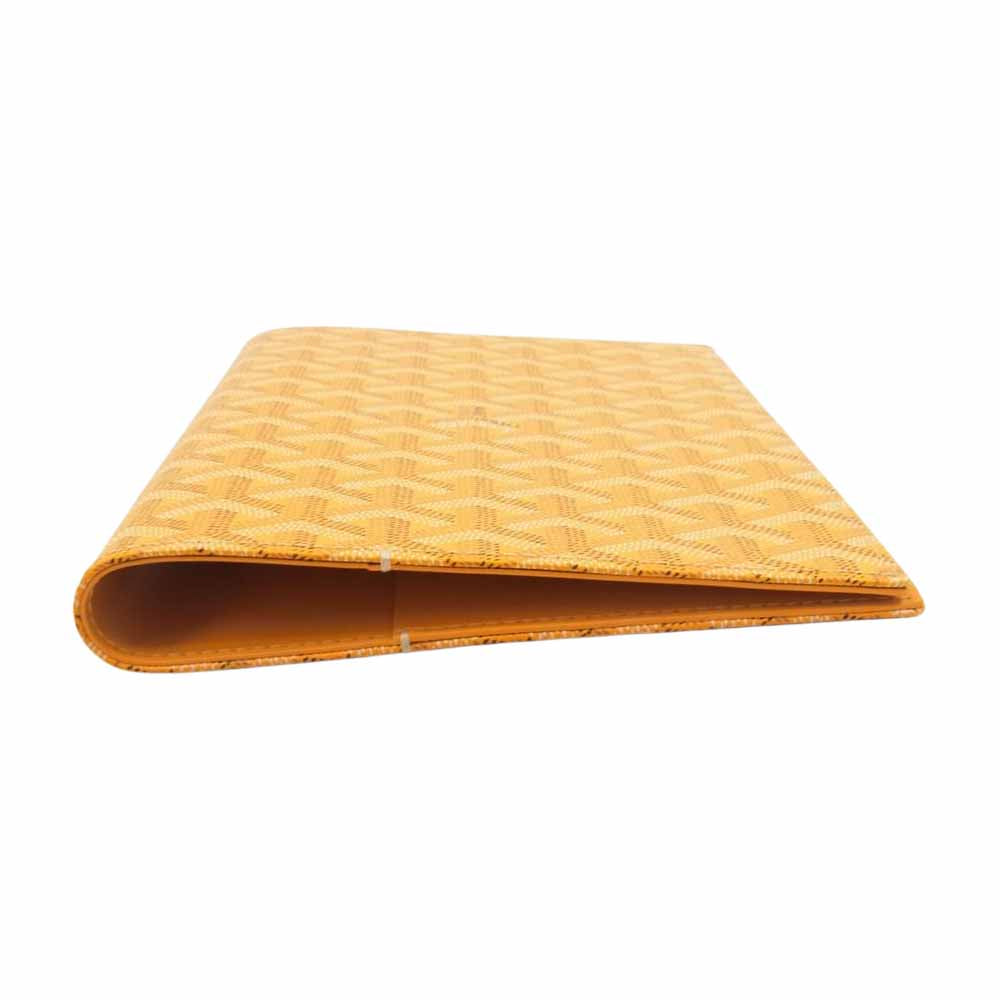 GOYARD ゴヤール カスティリオーネ 手帳 カバー イエロー系【極上美品】【中古】