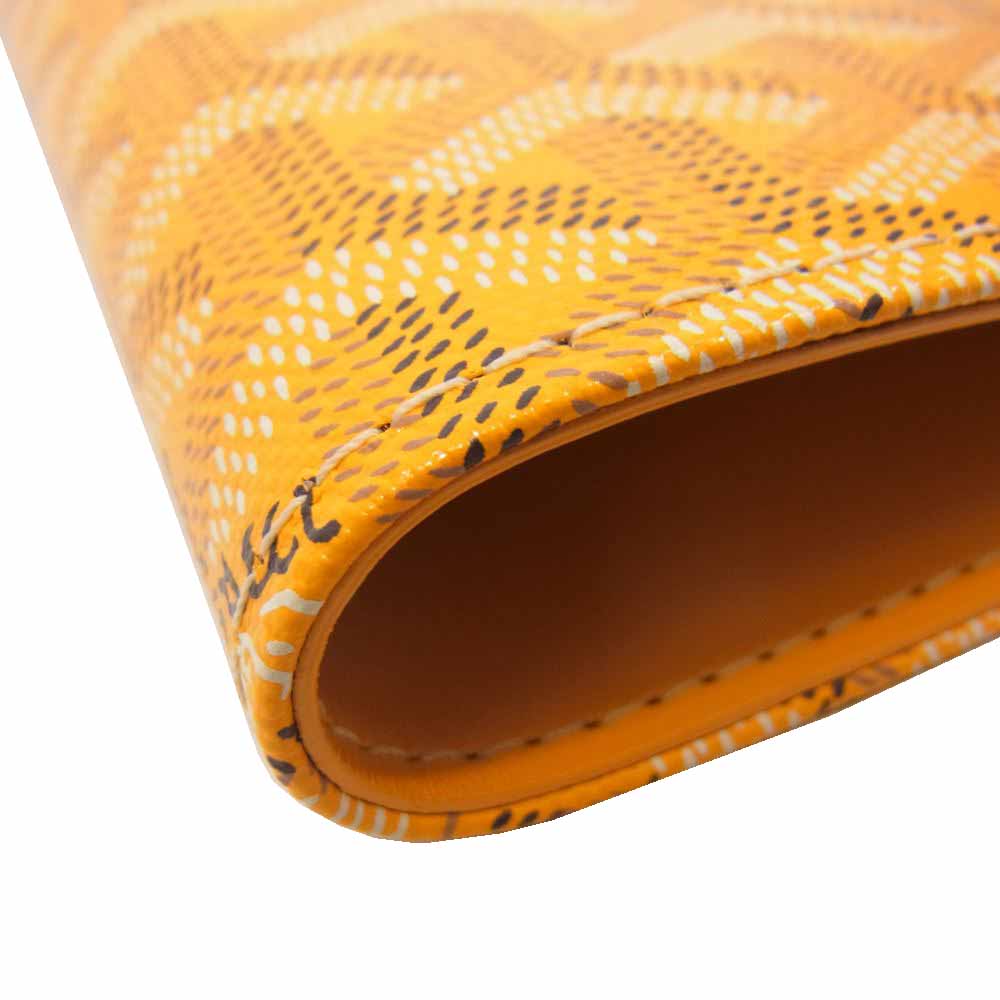 GOYARD ゴヤール カスティリオーネ 手帳 カバー イエロー系【極上美品】【中古】