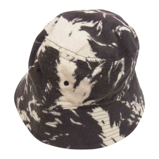 COOTIE クーティー Wolf Print Nel Bucket Hat ウルフ柄 コットンネル バケット ハット ブラウン系 L【中古】