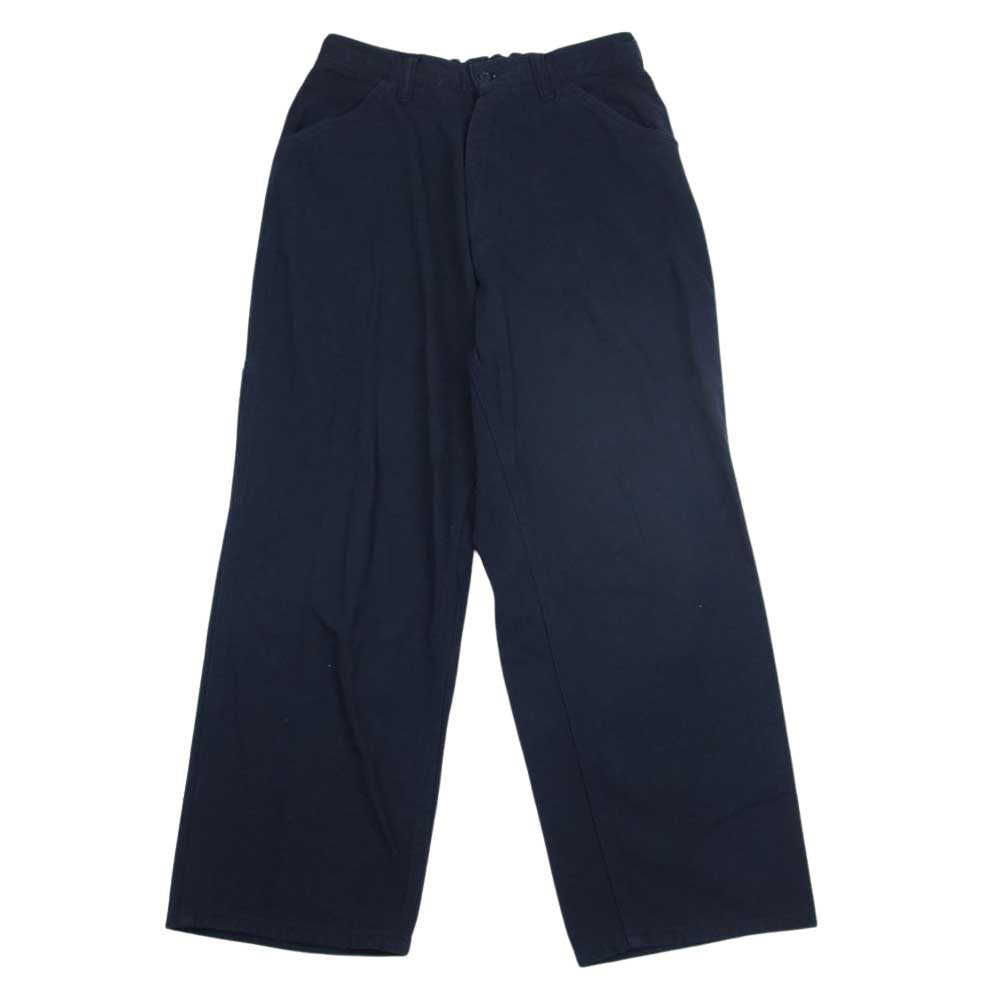 COOTIE クーティー Hard Twist Yarn Painter Easy Pants ペインター イージー パンツ ネイビー系 S【中古】