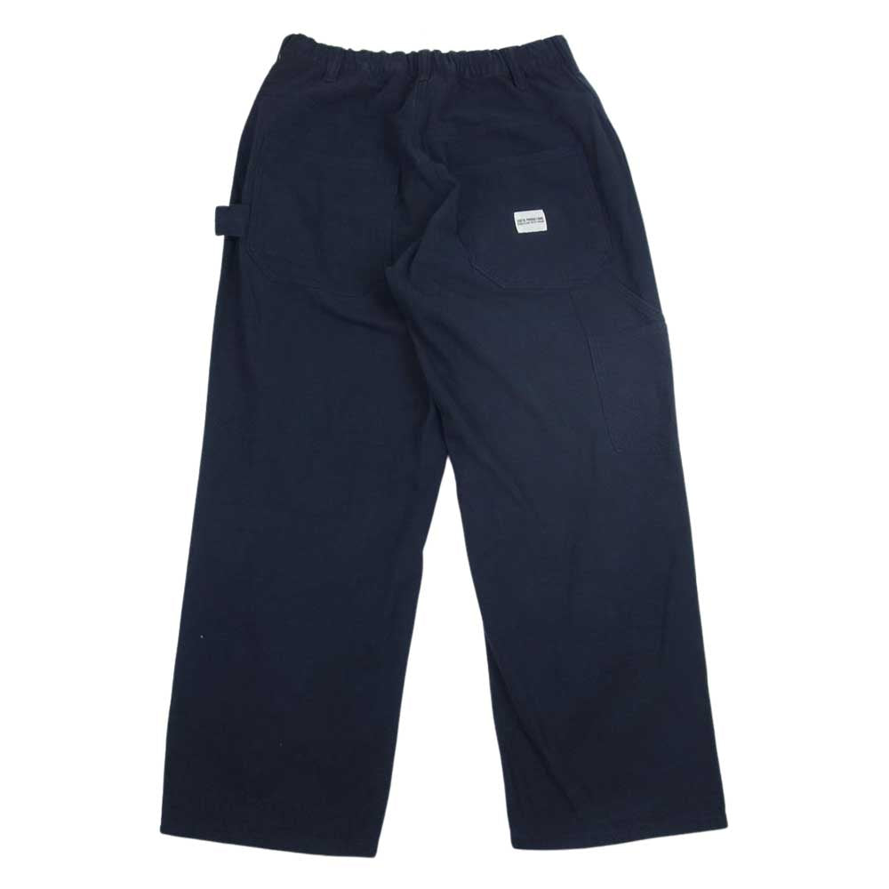COOTIE クーティー Hard Twist Yarn Painter Easy Pants ペインター イージー パンツ ネイビー系 S【中古】