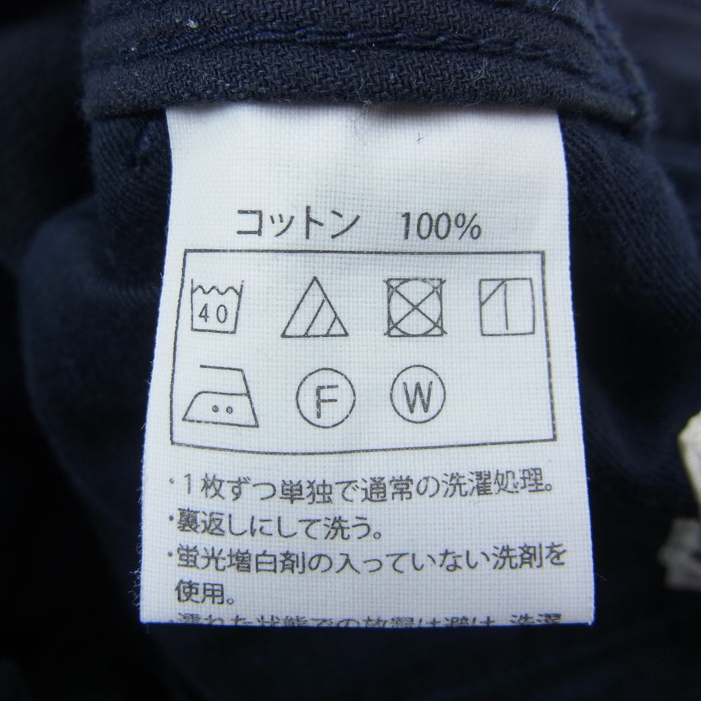 COOTIE クーティー Hard Twist Yarn Painter Easy Pants ペインター イージー パンツ ネイビー系 S【中古】