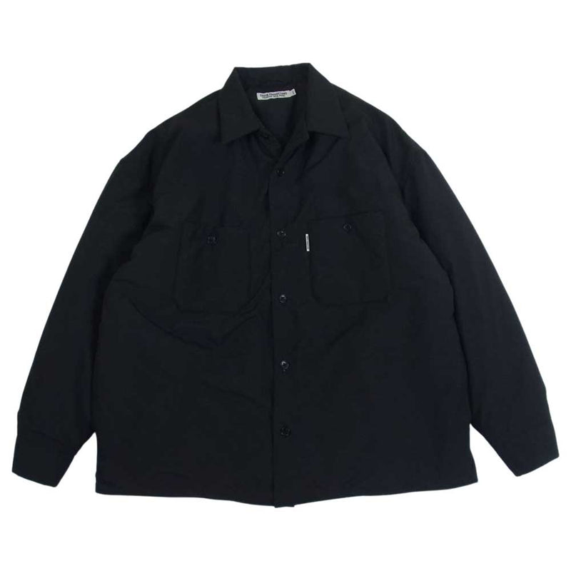 COOTIE クーティー Padded Error Fit Work Shirt Jacket 中綿 シャツ ジャケット ブラック系 S【中古】