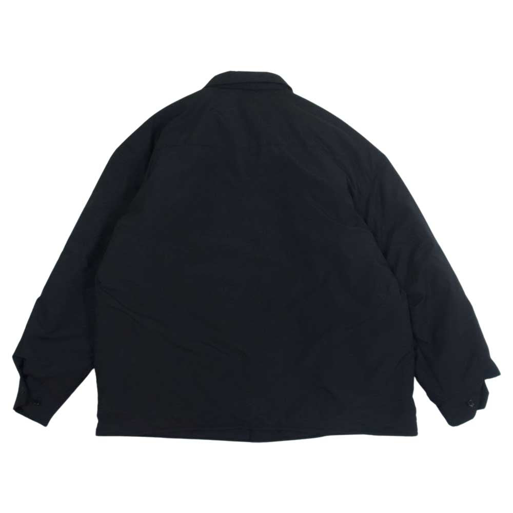 COOTIE クーティー Padded Error Fit Work Shirt Jacket 中綿 シャツ ジャケット ブラック系 S【中古】