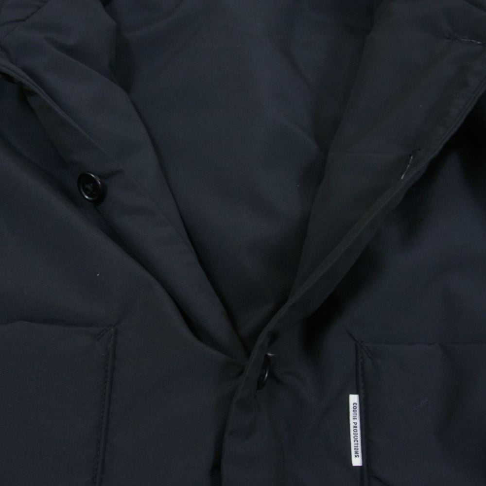 COOTIE クーティー Padded Error Fit Work Shirt Jacket 中綿 シャツ ジャケット ブラック系 S【中古】