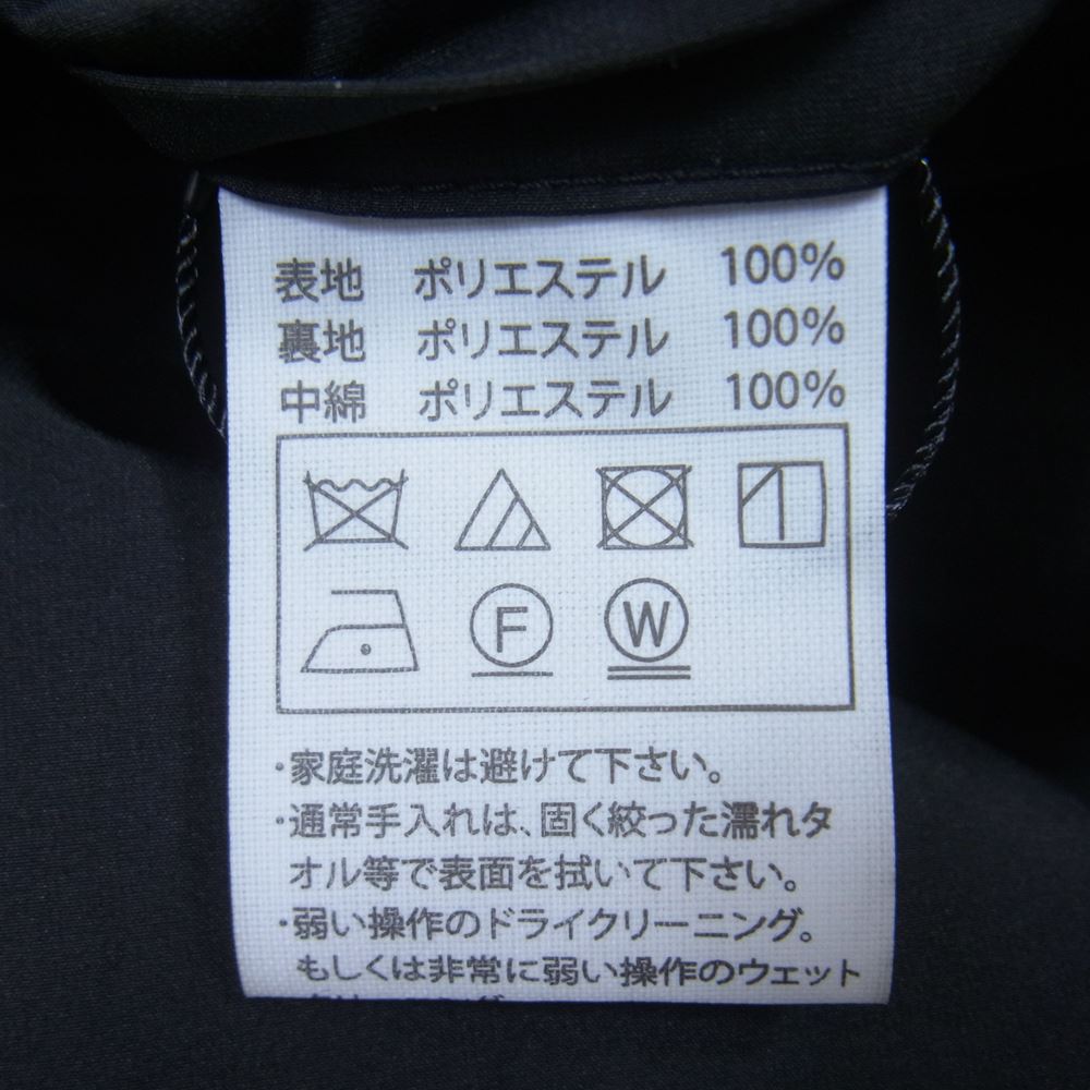 COOTIE クーティー Padded Error Fit Work Shirt Jacket 中綿 シャツ ジャケット ブラック系 S【中古】