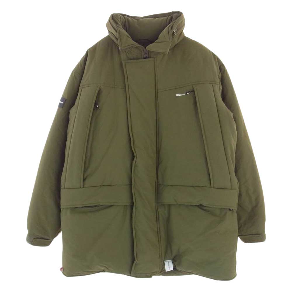 DESCENDANT ディセンダント 19AW ARCTIC PRIMALOFT JACKET プリマロフト ジャケット モスグリーン系 1【中古】