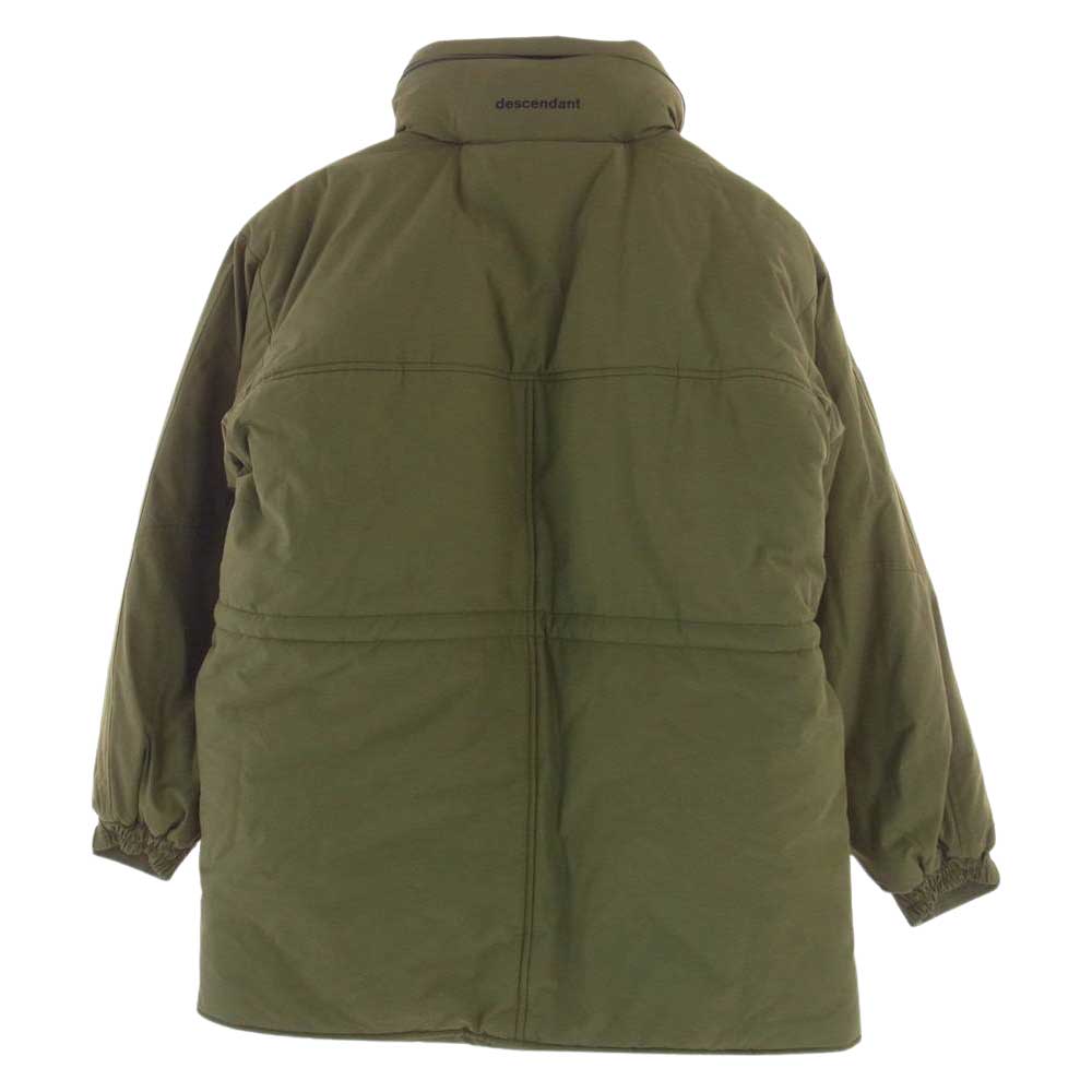 DESCENDANT ディセンダント 19AW ARCTIC PRIMALOFT JACKET プリマロフト ジャケット モスグリーン系 1【中古】
