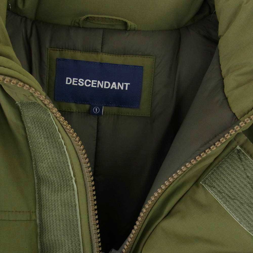 DESCENDANT ディセンダント 19AW ARCTIC PRIMALOFT JACKET プリマロフト ジャケット モスグリーン系 1【中古】