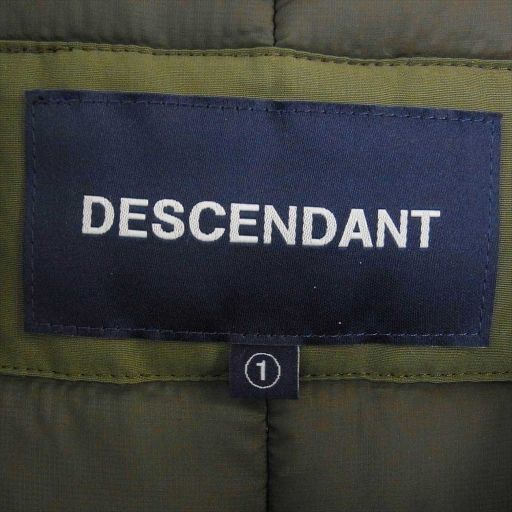 DESCENDANT ディセンダント 19AW ARCTIC PRIMALOFT JACKET プリマロフト ジャケット モスグリーン系 1【中古】