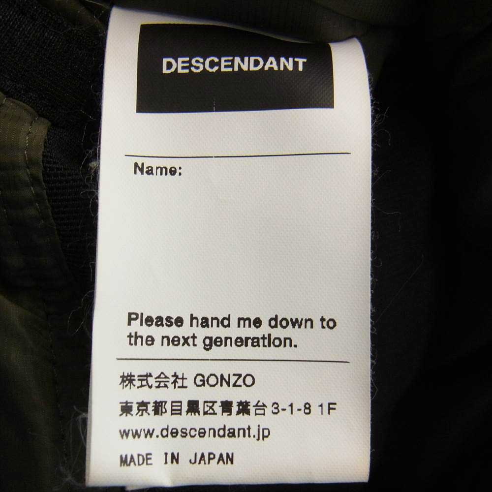 DESCENDANT ディセンダント 19AW ARCTIC PRIMALOFT JACKET プリマロフト ジャケット モスグリーン系 1【中古】
