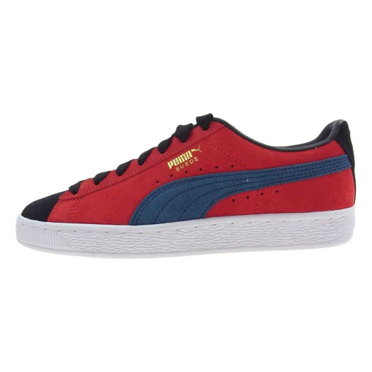 PUMA プーマ 374915-33 SUEDE CLASSIC XXI スウェード クラシック ローカット スニーカー  レッド系 ブラック系 ブルー系 24.0cm【新古品】【未使用】【中古】