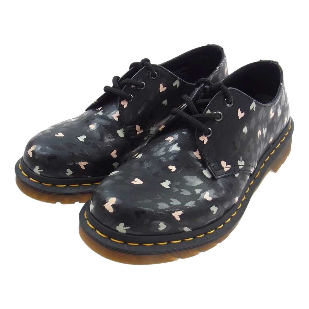 Dr.Martens ドクターマーチン 25484001 1461 HEARTS 3ホールシューズ 3 EYE SHOE ブラック系 UK5【中古】