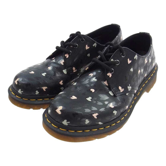 Dr.Martens ドクターマーチン 25484001 1461 HEARTS 3ホールシューズ 3 EYE SHOE ブラック系 UK5【中古】