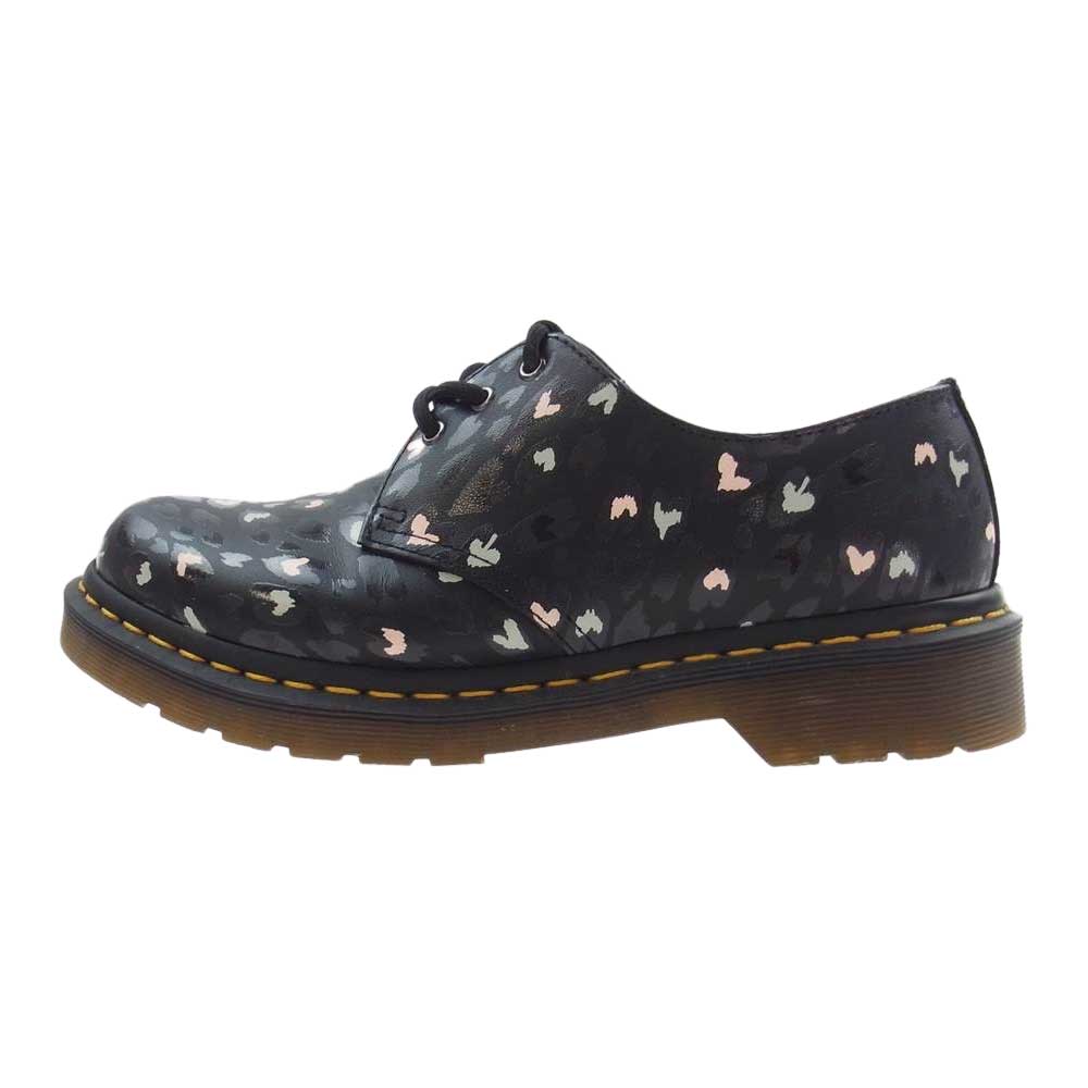 Dr.Martens ドクターマーチン 25484001 1461 HEARTS 3ホールシューズ 3 EYE SHOE ブラック系 UK5【中古】