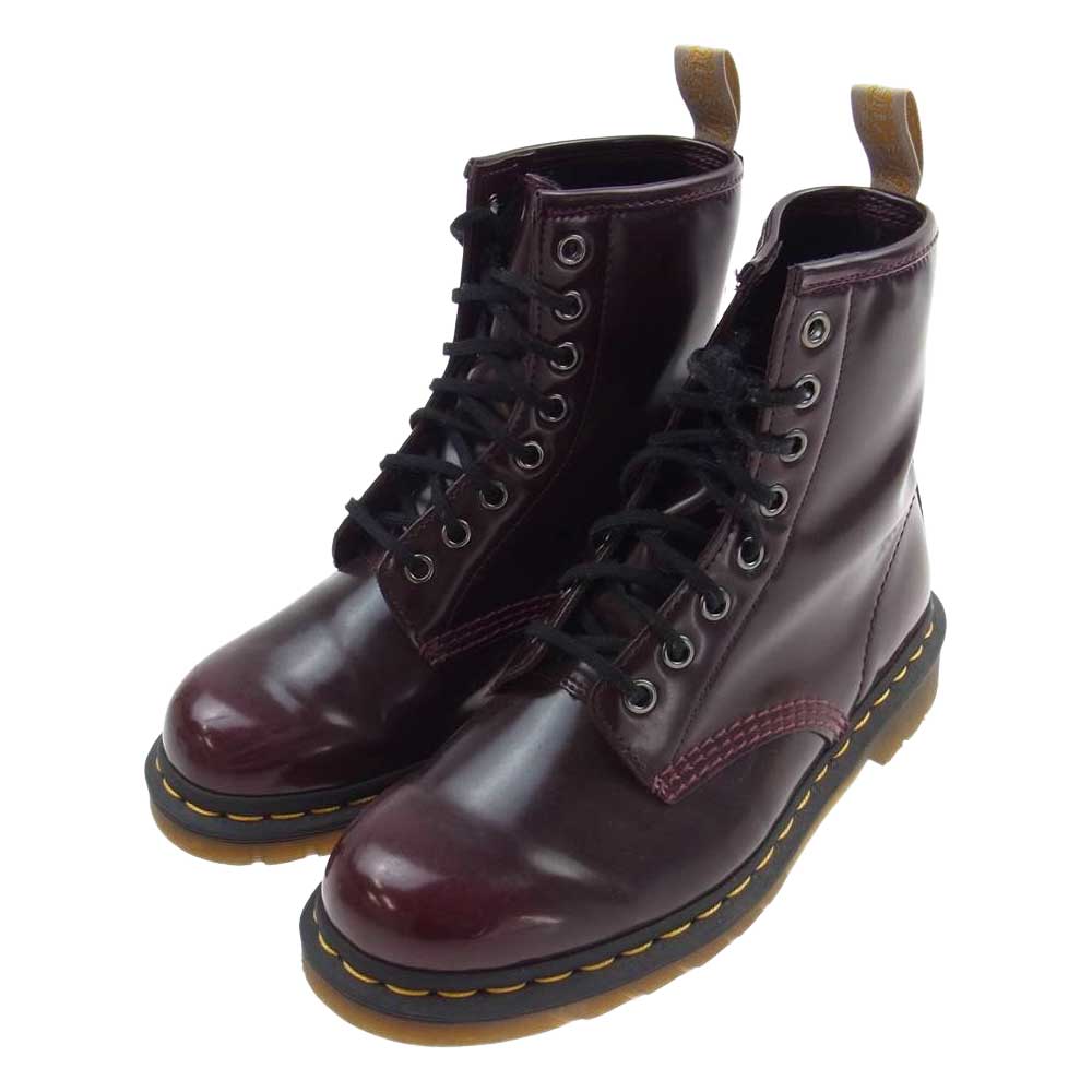 Dr.Martens ドクターマーチン 23756600 vegan ビーガン 1460 8ホール ブーツ ワインレッド系 UK5【中古】