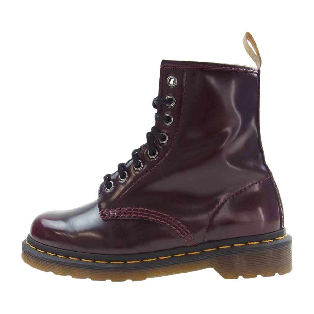 Dr.Martens ドクターマーチン 23756600 vegan ビーガン 1460 8ホール ブーツ ワインレッド系 UK5【中古】
