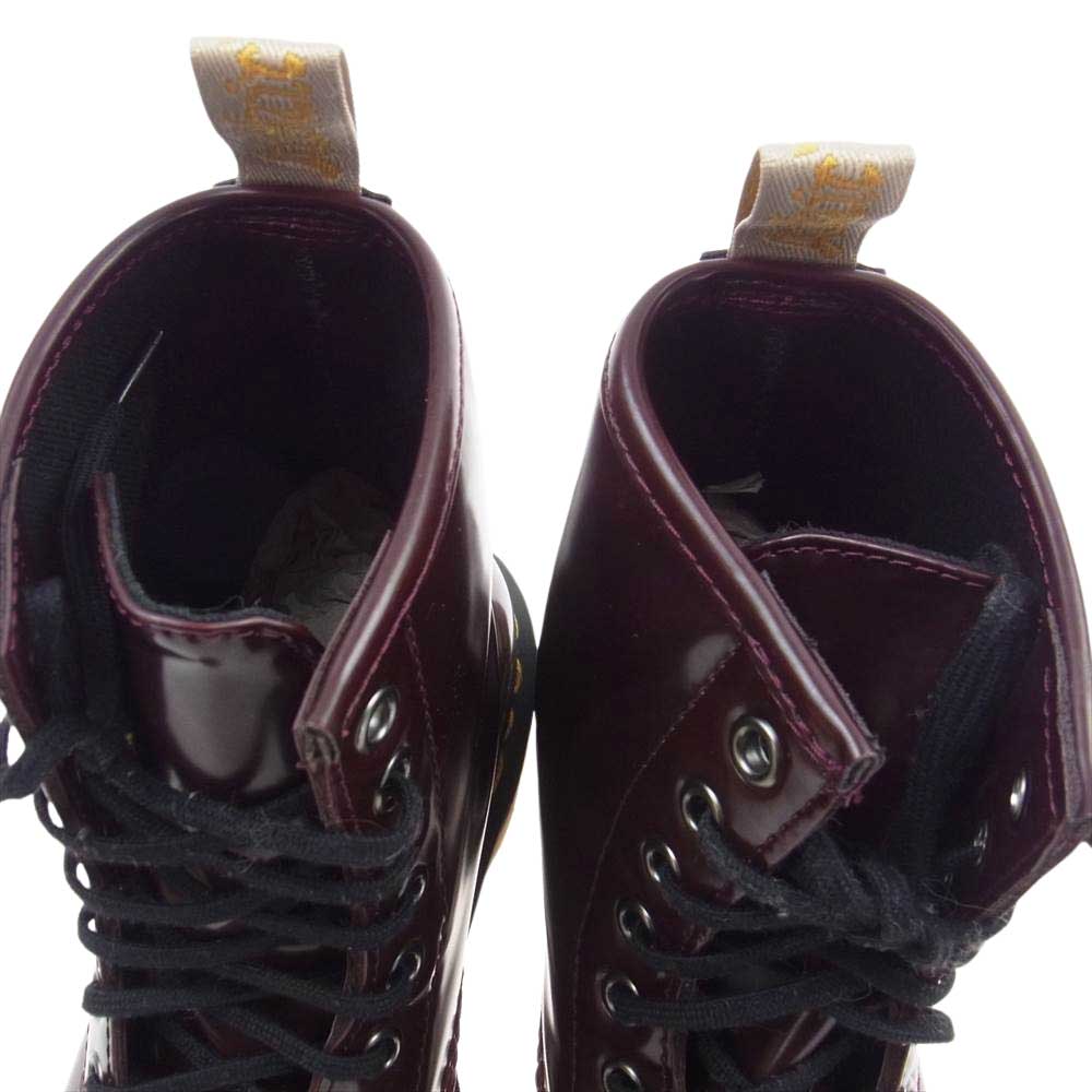 Dr.Martens ドクターマーチン 23756600 vegan ビーガン 1460 8ホール ブーツ ワインレッド系 UK5【中古】