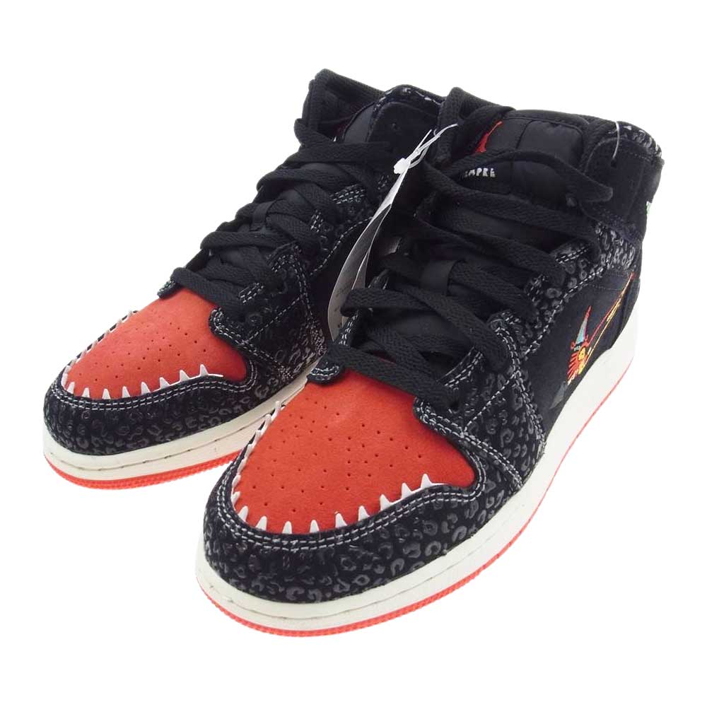 NIKE AIR JORDAN ナイキ ジョーダン DN5121-001 GS AIR JORDAN 1 MID SIEMPRE FAMILI GS エア ジョーダン 1 ミッド シエンプレ ファミリア ミッドカット スニーカー マルチカラー系 6Y/24.0cm【新古品】【未使用】【中古】