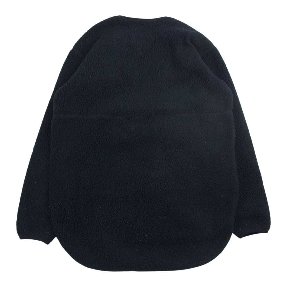 snowpeak スノーピーク SW-19AU005 Classic Fleece Pullover ハーフジップ フリース ジャケット ブラック系 S【中古】