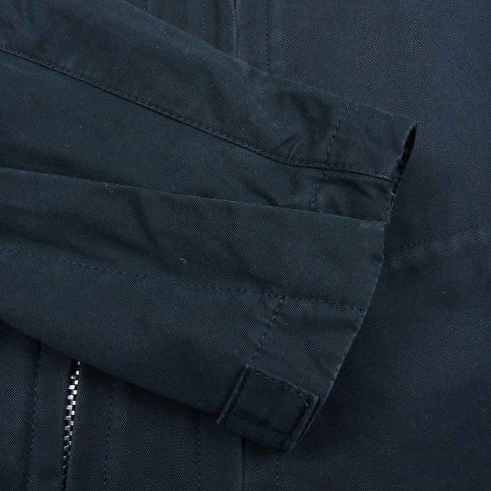 アクロニウム J40-S 国内正規品 HIGH-DENSITY GABARDINE ARTICULATED JACKET ノーカラー ジャケット ダークネイビー系 S【中古】