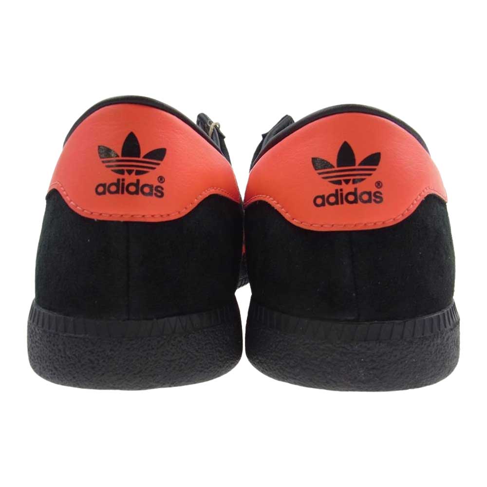 adidas アディダス GZ2044 BRUSSELS ブリュッセル スエード ローカット スニーカー ブラック系 レッド系 28.0cm【新古品】【未使用】【中古】