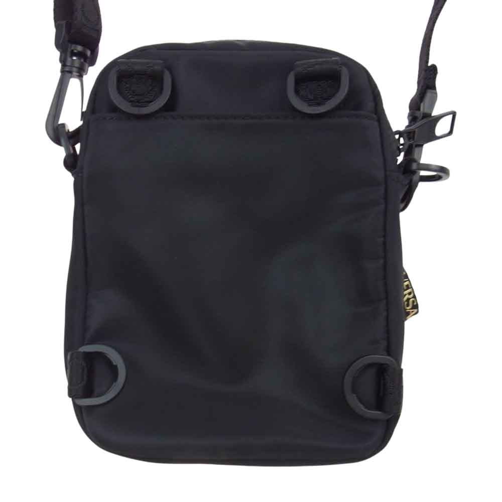 VERSACE ヴェルサーチ JEANS ジーンズ ショルダー バッグ ブラック系【中古】