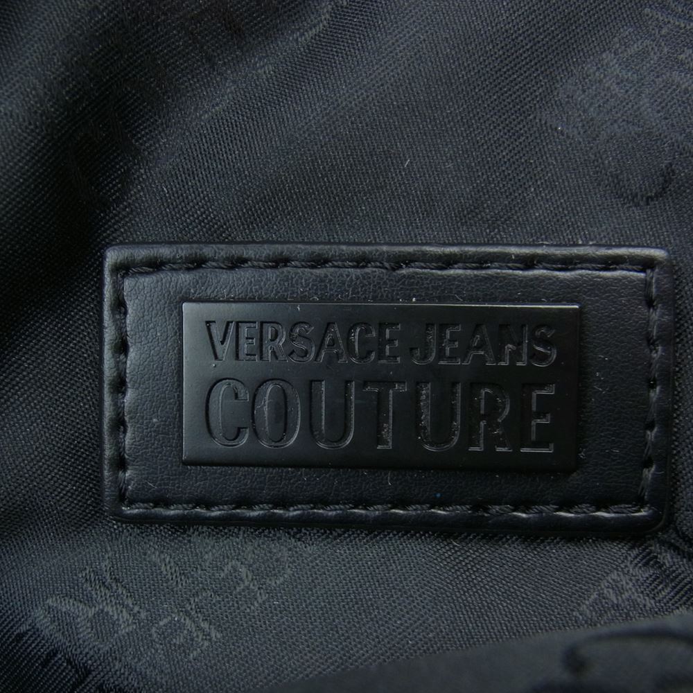 VERSACE ヴェルサーチ JEANS ジーンズ ショルダー バッグ ブラック系【中古】