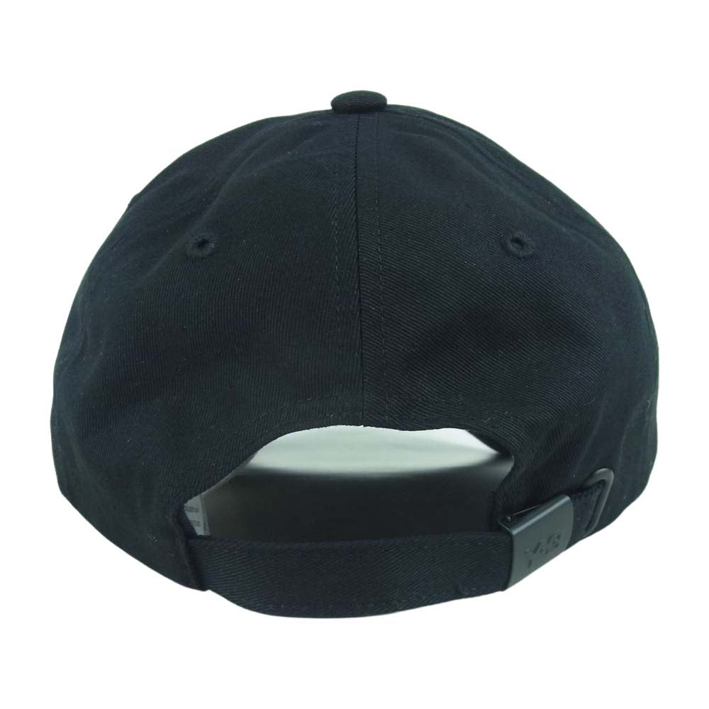 Yohji Yamamoto ヨウジヤマモト HF2143 Y-3 SQL CAP キャップ 帽子 中国製 ブラック系 58cm【新古品】【未使用】【中古】