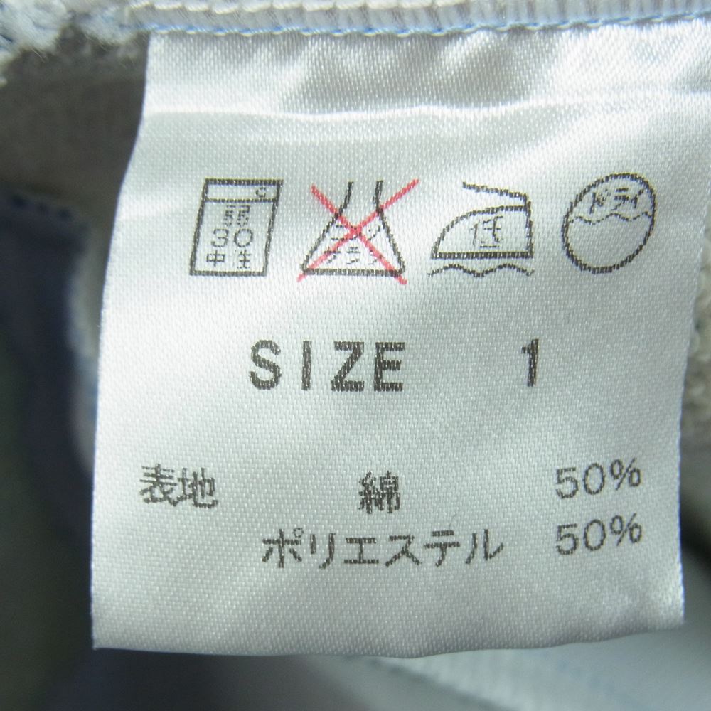 TALKING ABOUT THE ABSTRACTION トーキングアバウトジアブストラクション 501xx ヴィンテージ デニム 転写 スウェット パンツ インディゴブルー系 1【中古】