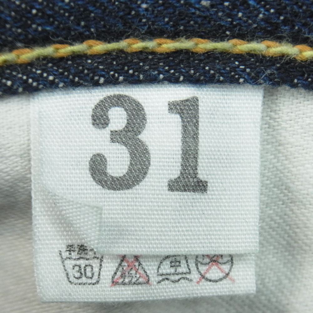 WAREHOUSE ウエアハウス Lot1000 1000XX デニム パンツ コットン 日本製 インディゴブルー系 31【中古】