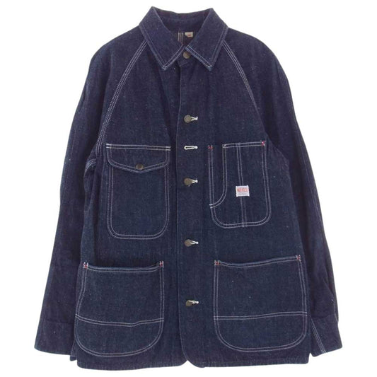 WAREHOUSE ウエアハウス デニム カバーオール インディゴブルー系 36【中古】
