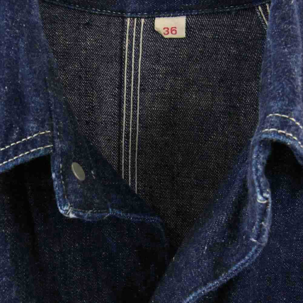 WAREHOUSE ウエアハウス デニム カバーオール インディゴブルー系 36【中古】