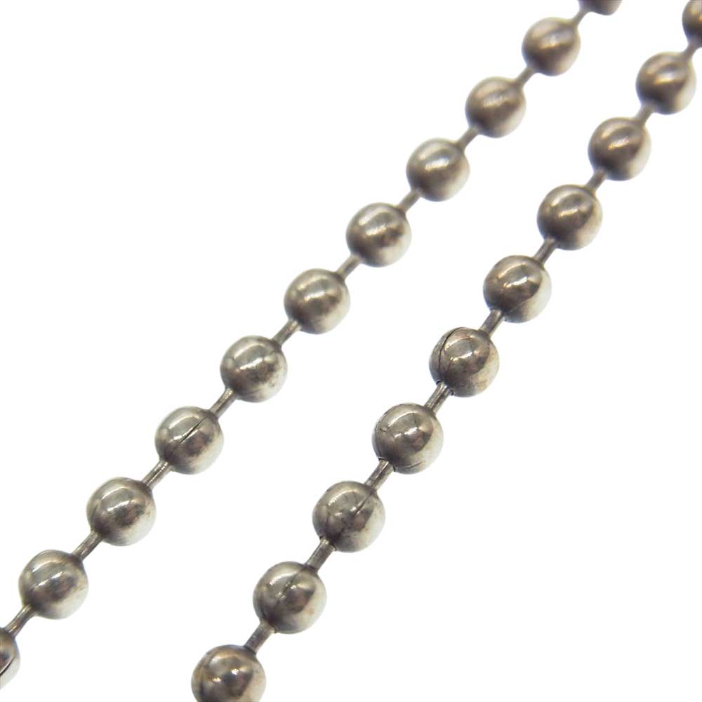 CHROME HEARTS クロムハーツ（原本無） 1B TNY CH CRS 1ボール タイニー CHクロス ペンダント ネックレス シルバー系【中古】