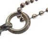 CHROME HEARTS クロムハーツ（原本無） 1B TNY CH CRS 1ボール タイニー CHクロス ペンダント ネックレス シルバー系【中古】
