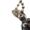 CHROME HEARTS クロムハーツ（原本無） 1B TNY CH CRS 1ボール タイニー CHクロス ペンダント ネックレス シルバー系【中古】