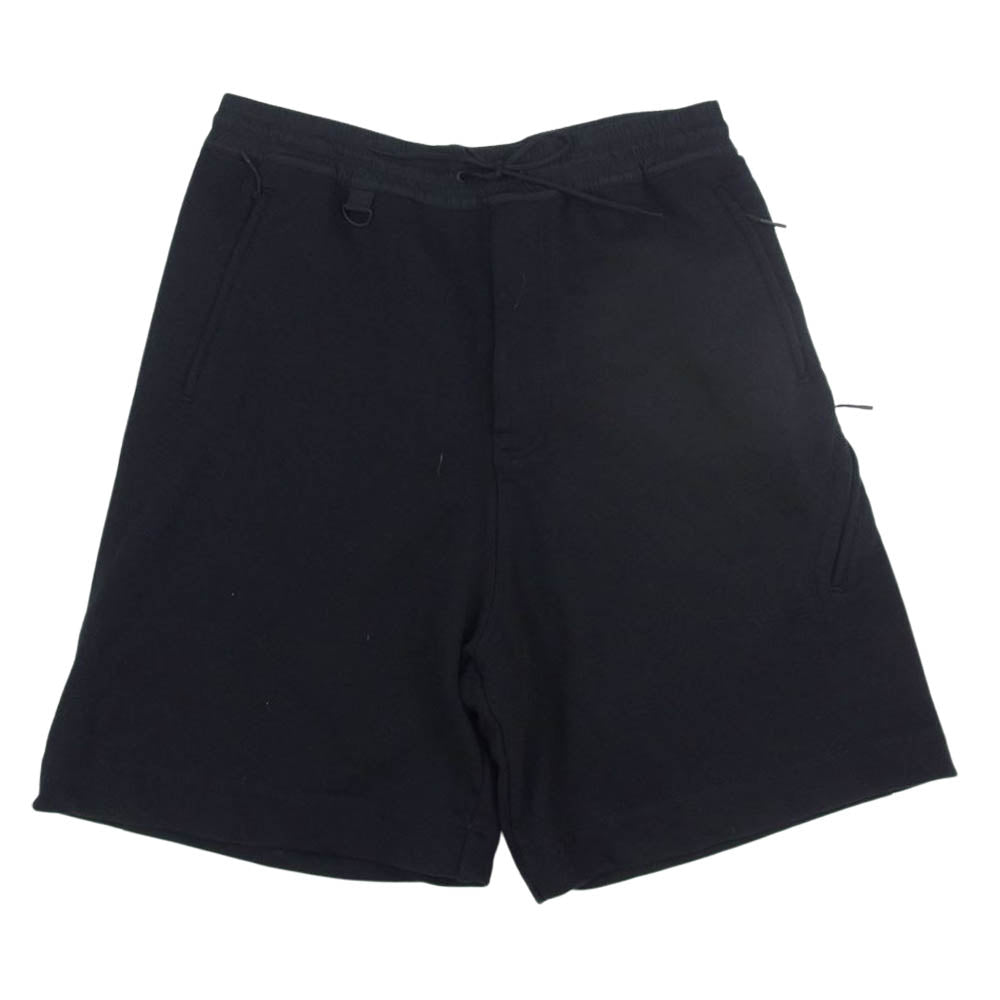 Y-3 Yohji Yamamoto ワイスリー ヨウジヤマモト HB6315 CLASSIC DWR TERRY UTILITY SHORTS ユーティリティ ショーツ ハーフパンツ ブラック系 M【中古】