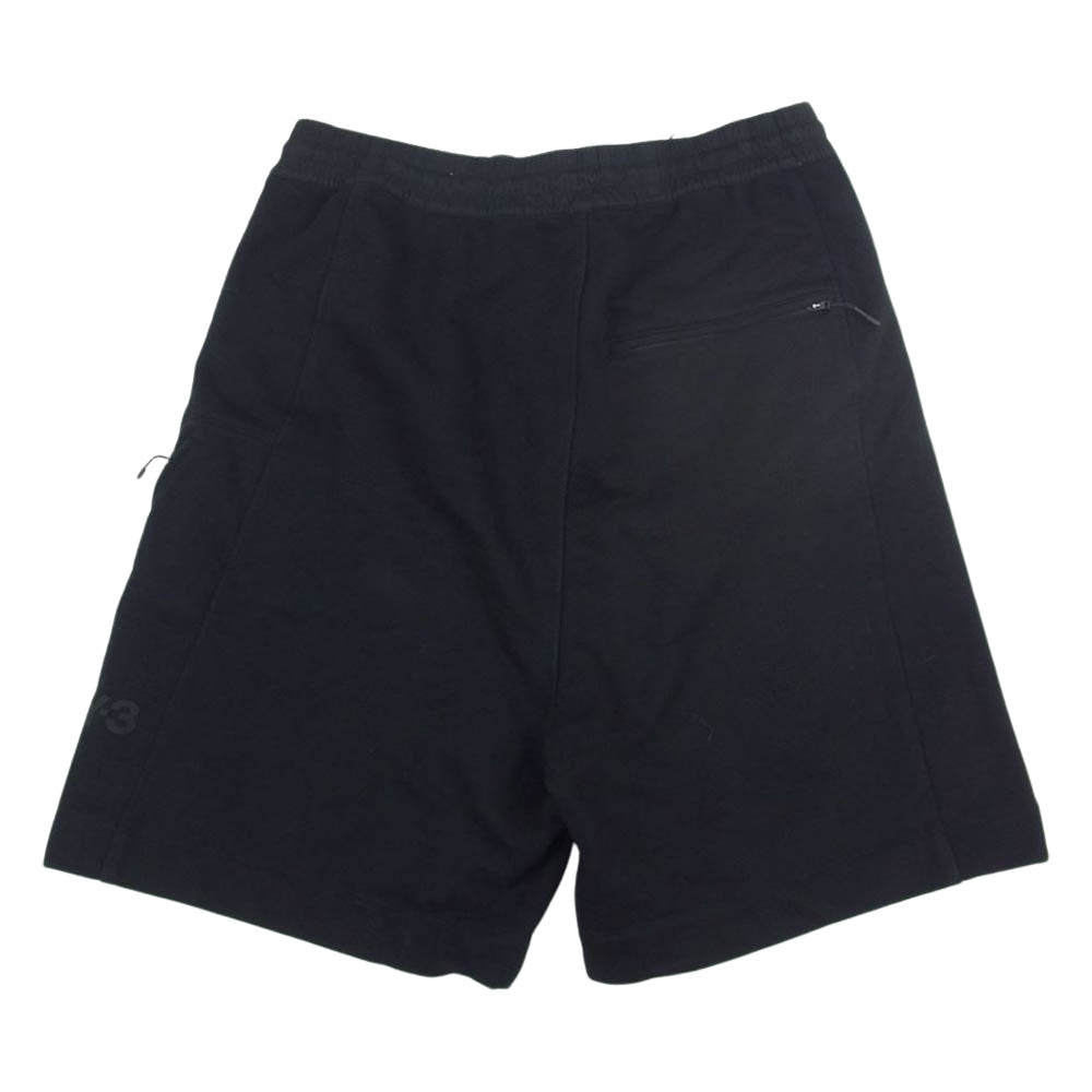 Y-3 Yohji Yamamoto ワイスリー ヨウジヤマモト HB6315 CLASSIC DWR TERRY UTILITY SHORTS ユーティリティ ショーツ ハーフパンツ ブラック系 M【中古】