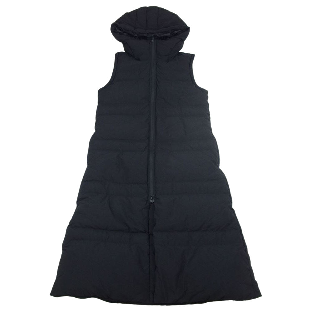 Y-3 Yohji Yamamoto ワイスリー ヨウジヤマモト HB3313 Classic Puffy Women's Down Long Vest ロング ダウン ベスト ブラック系 M【中古】