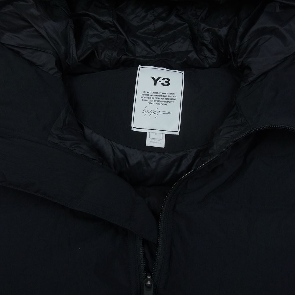 Y-3 Yohji Yamamoto ワイスリー ヨウジヤマモト HB3313 Classic Puffy Women's Down Long Vest ロング ダウン ベスト ブラック系 M【中古】