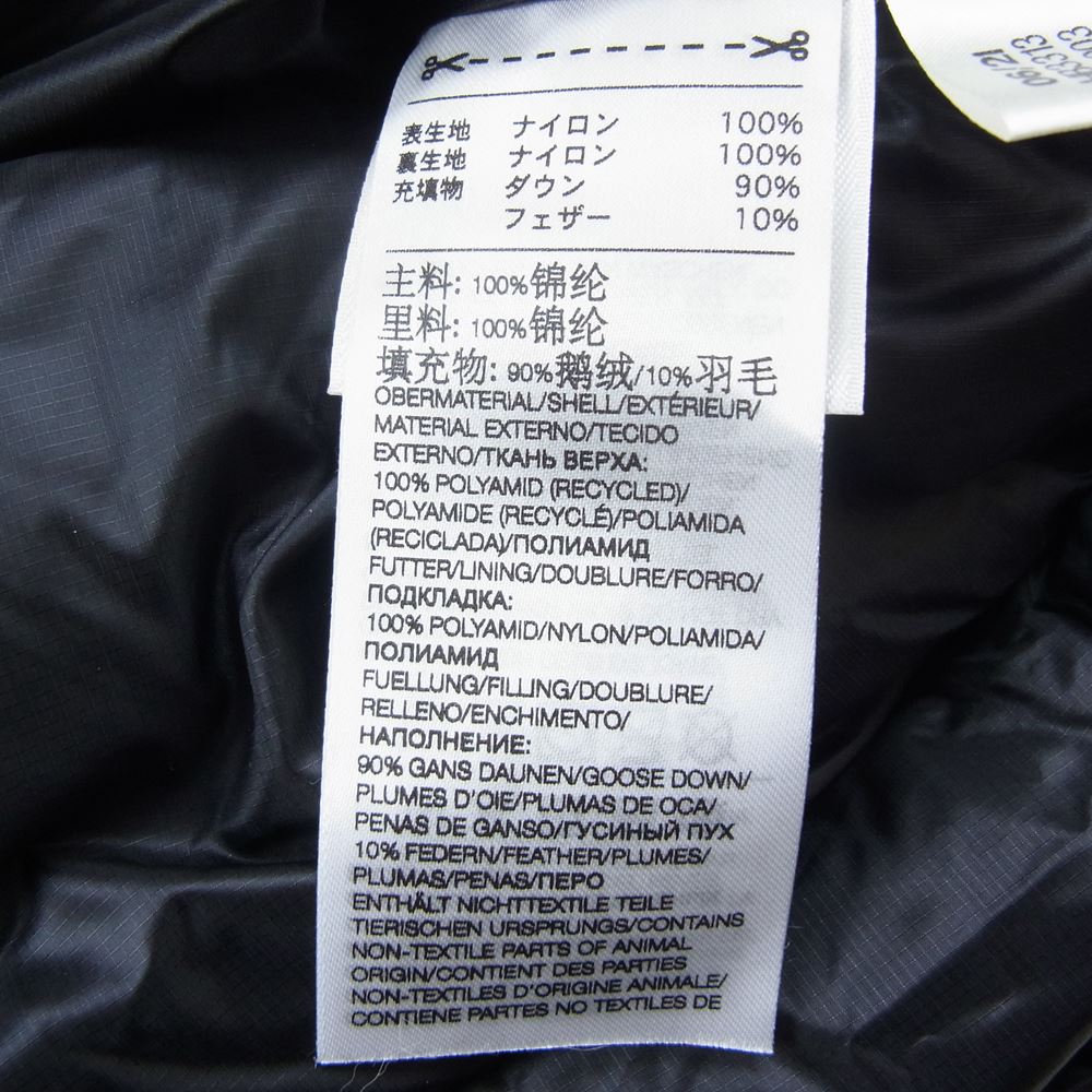 Y-3 Yohji Yamamoto ワイスリー ヨウジヤマモト HB3313 Classic Puffy Women's Down Long Vest ロング ダウン ベスト ブラック系 M【中古】