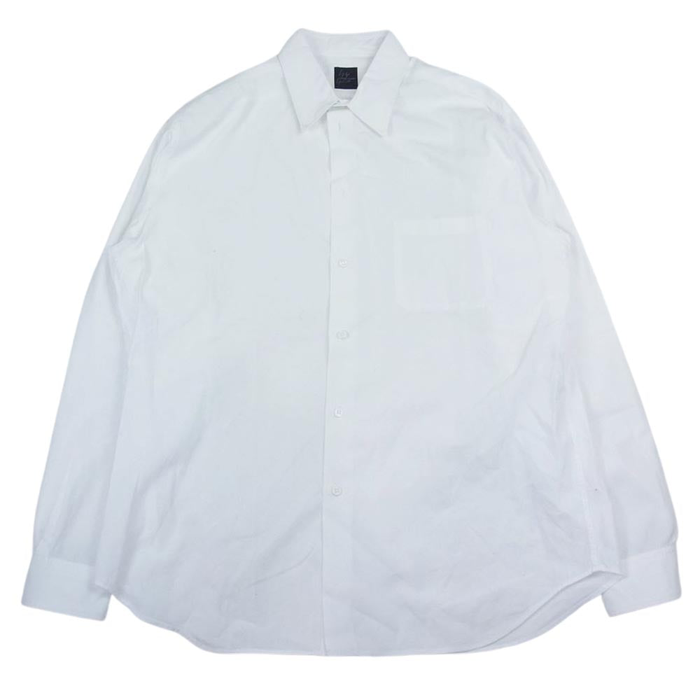 ヨウジヤマモト コスチュームドオム 20AW HR-B83-050 SUITS BROAD REGULAR SHIRT Y-CDM ブロード ドレスシャツ ホワイト系 4【中古】