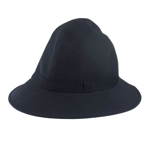 Yohji Yamamoto POUR HOMME ヨウジヤマモトプールオム 20SS HN-H09-100 ウールギャバ フェドラハット ブラック系 5【中古】