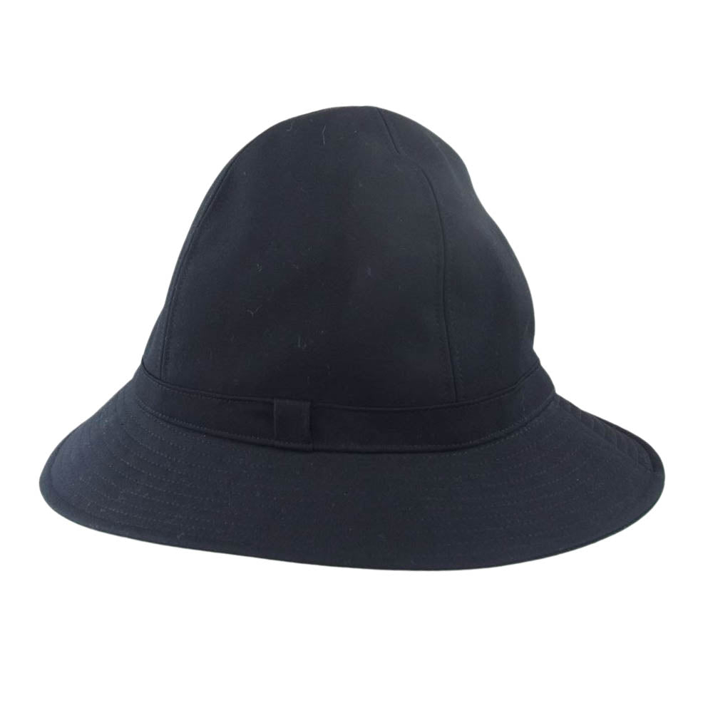 Yohji Yamamoto POUR HOMME ヨウジヤマモトプールオム 20SS HN-H09-100 ウールギャバ フェドラハット ブラック系 5【中古】