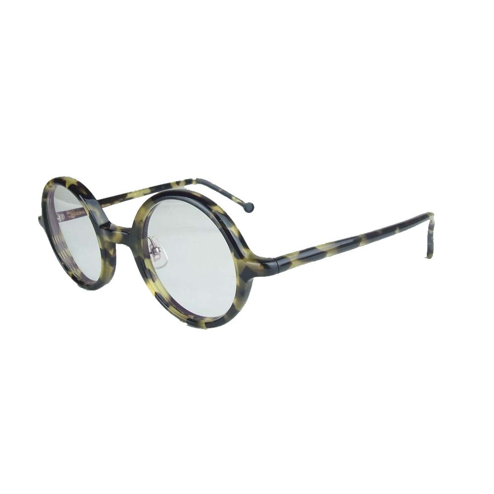 白山眼鏡 ROUND classic ラウンド クラシック 眼鏡 ブラウン系【中古