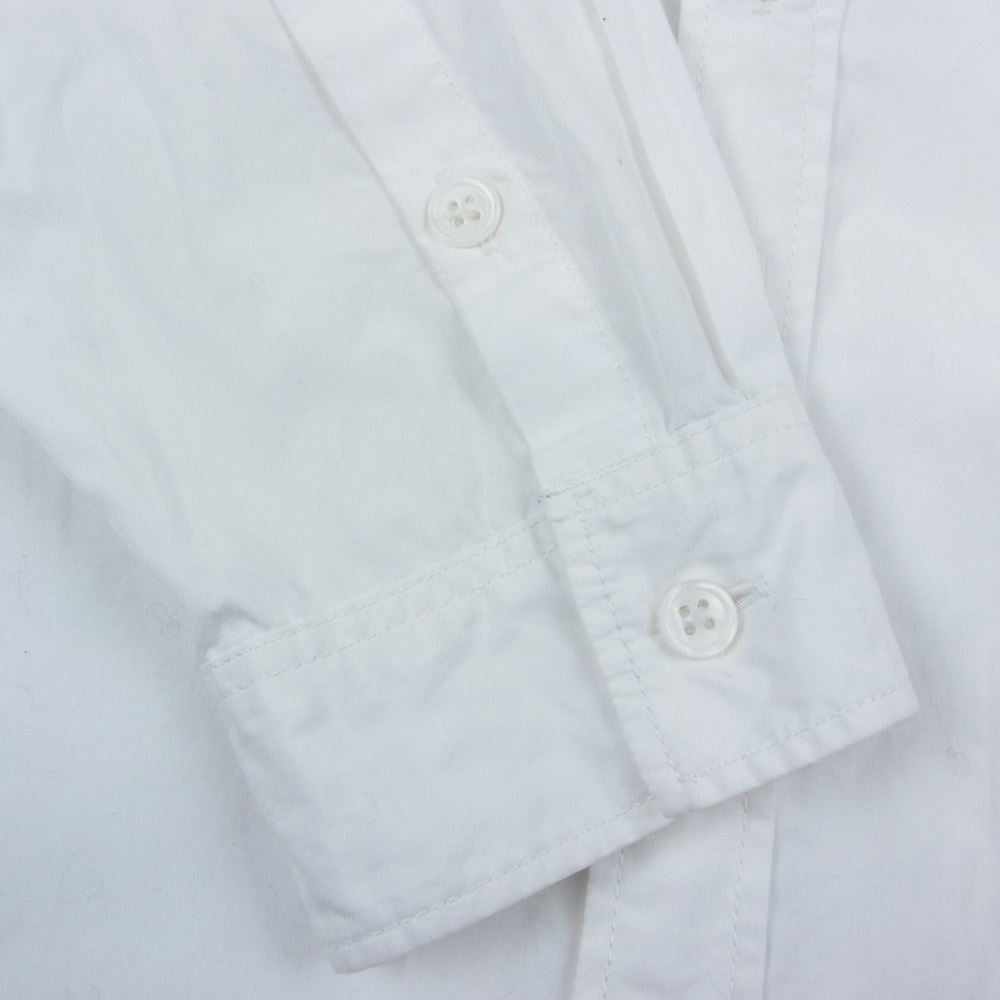 Yohji Yamamoto POUR HOMME ヨウジヤマモト プールオム 19AW 環縫いブロード 2ポケット 長袖 ドレス シャツ ブラック HC-B01-001