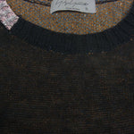 Yohji Yamamoto POUR HOMME ヨウジヤマモトプールオム 22SS HG-K13-373 故郷に錦を飾りたいメッセージ ジャガードニット ブラック系 3【中古】
