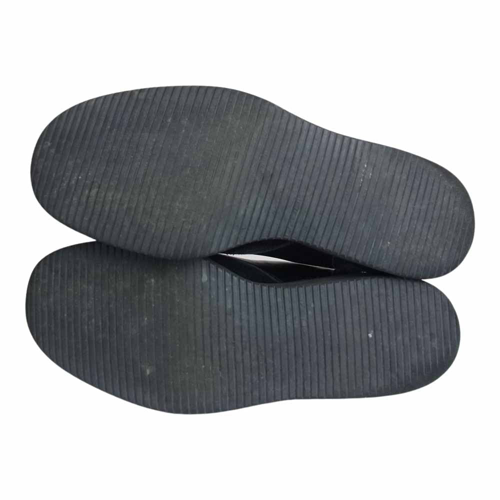 Yohji Yamamoto POUR HOMME ヨウジヤマモトプールオム 11AW HP-E07-755 スエード レザー コンビネーション ドレスシューズ ブラック系【中古】