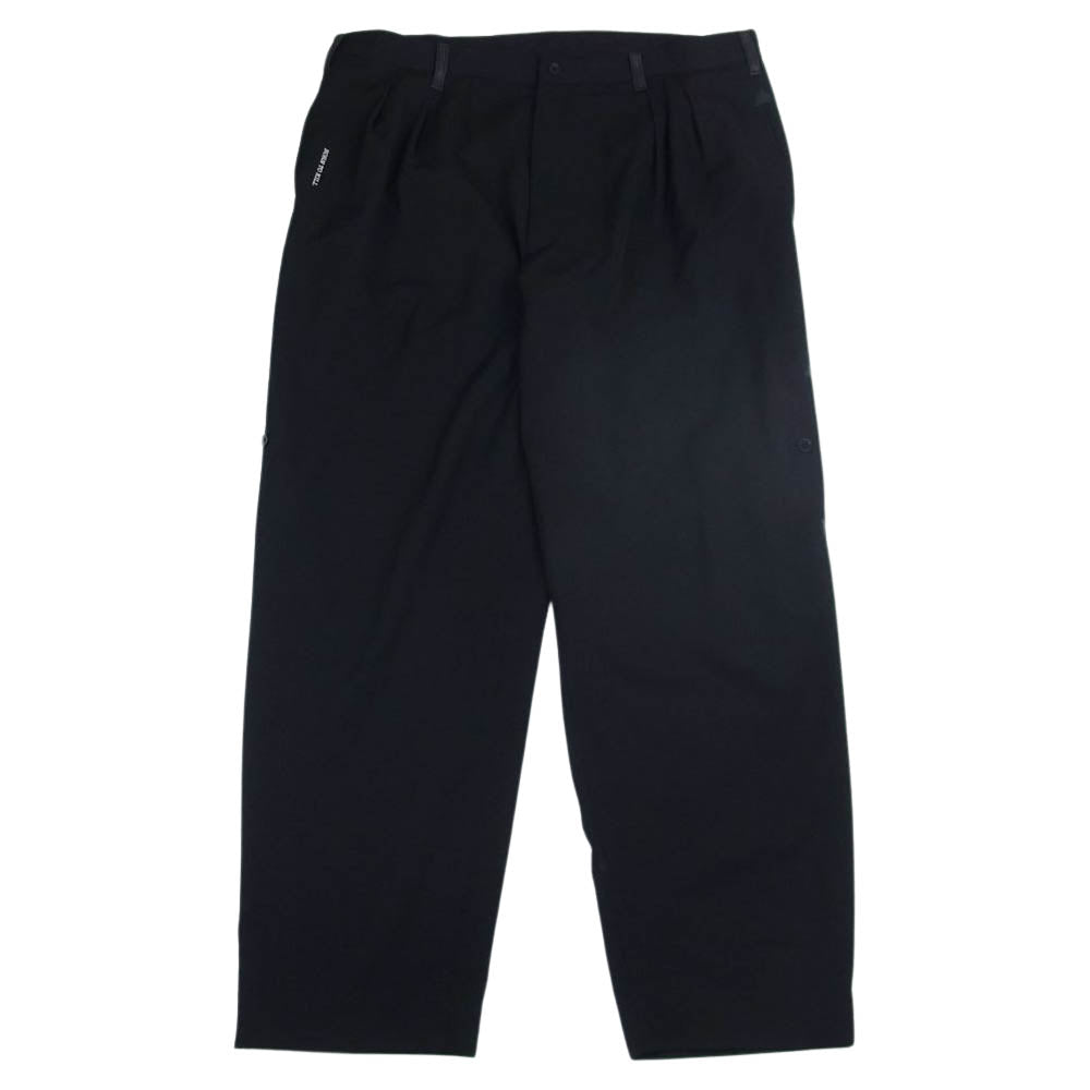 Yohji Yamamoto POUR HOMME ヨウジヤマモトプールオム 21SS HD-P71-104 09SS復刻 BORN TO KILL ウールギャバ 6ポケット パンツ ブラック系 4【中古】