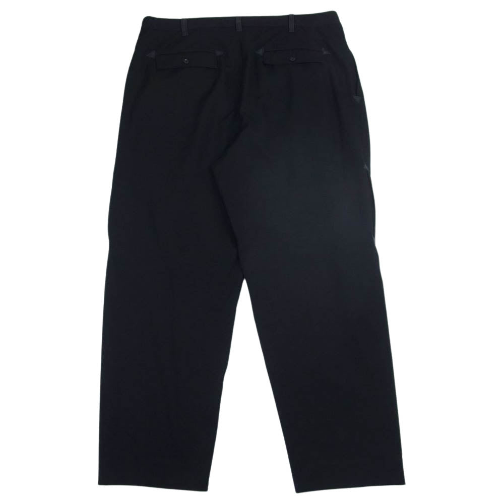 Yohji Yamamoto POUR HOMME ヨウジヤマモトプールオム 21SS HD-P71-104 09SS復刻 BORN TO KILL ウールギャバ 6ポケット パンツ ブラック系 4【中古】
